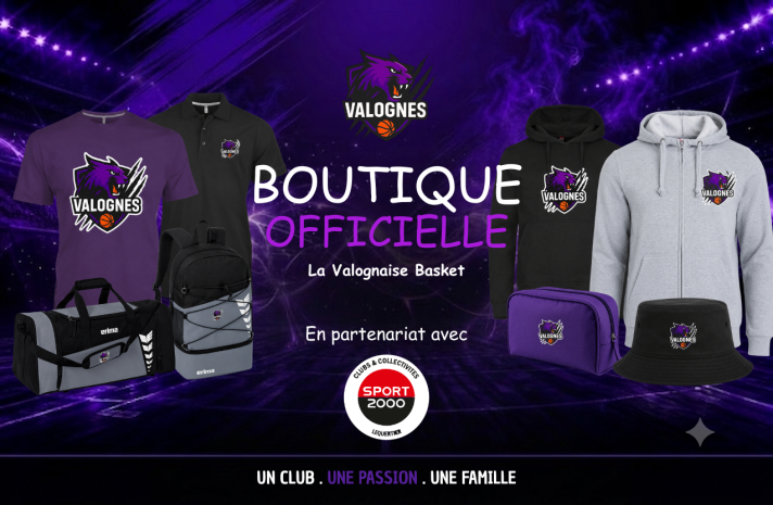 Bandeau Boutique officiel